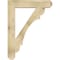 Ekena Millwork Olympic Craftsman Rough Sawn Bracket, Douglas Fir, 6"W x 36"D x 48"H BKT06X36X48OLY04RDF - alternate 4